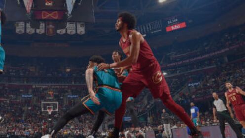 《NBA骑士》【球星】艾伦vs活塞集锦 超高命中率独揽20分