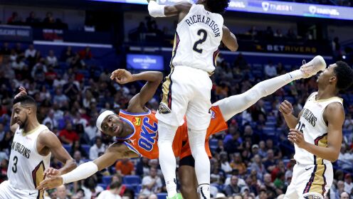 《NBA全场集锦》【纯享】雷霆vs鹈鹕精华回放 亚历山大35+6雷霆客场轻取鹈鹕