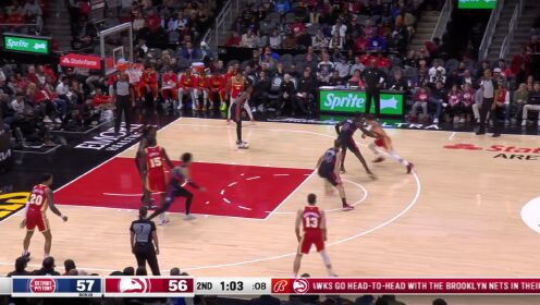 《NBA全场集锦》【原声】活塞105-130老鹰 特雷杨26+13送活塞五连败