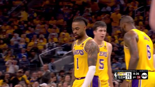 金州勇士_NBA西部半决赛G1:湖人117-112勇士_这一波打的猝不及防!湖人一波13-3超级攻击波将分差拉至两位数_高清1080P在线观看 ...