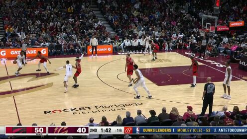 《NBA骑士》内线得吃得喝！加兰高抛喂饼助攻艾伦空接暴扣炸筐