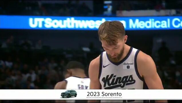 NBA常规赛：国王vs独行侠英文原声全场回放