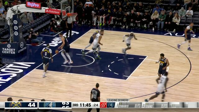 掘金89-110森林狼 森林狼双状元各砍20+送掘金赛季首败