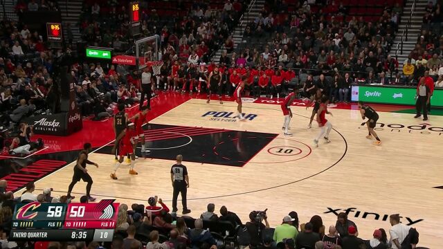 精妙空中作业！莫布利妙传艾伦心领神会空接暴扣