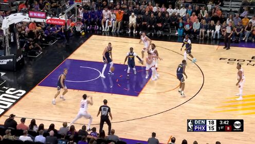 《NBA全场集锦》接球就投毫不犹豫！ 渡边雄太三分出手手起刀落