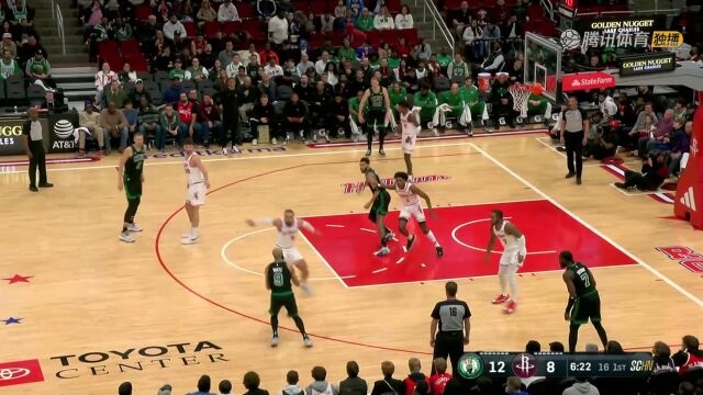 攻防一体！波神钉板大帽+无解三分 全场32分5封盖