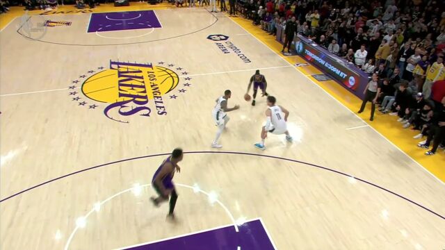 今天真巨头！拉塞尔单打利拉德绝杀