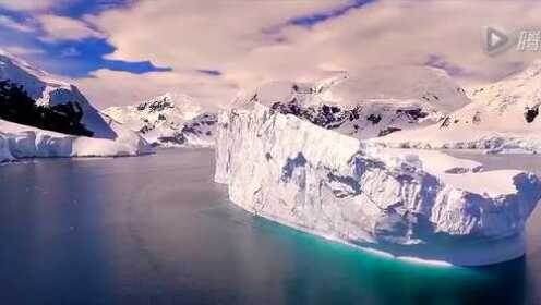 美翻了！无人机拍摄下南极洲美景