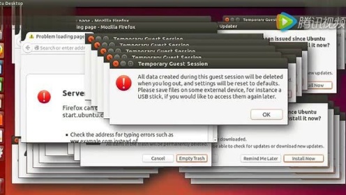 [HD]Ubuntu 14.04.1 LTS Error Crazy