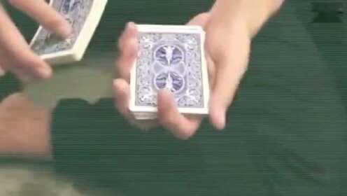 魔术师手中的隐线扑克魔术教学技巧