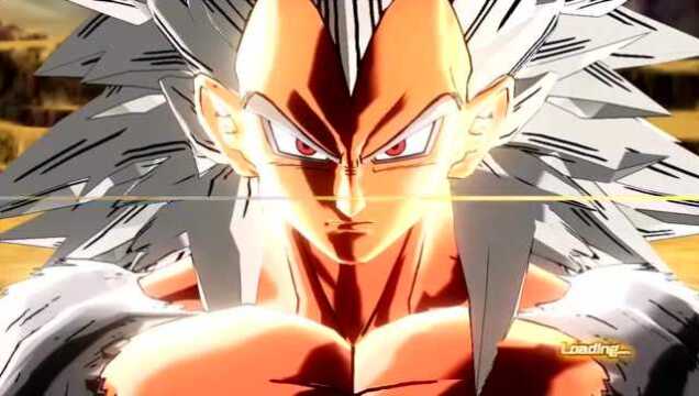 龙珠超宇宙 孙悟空与贝吉塔超级赛亚人5融合 超5形态的悟吉塔