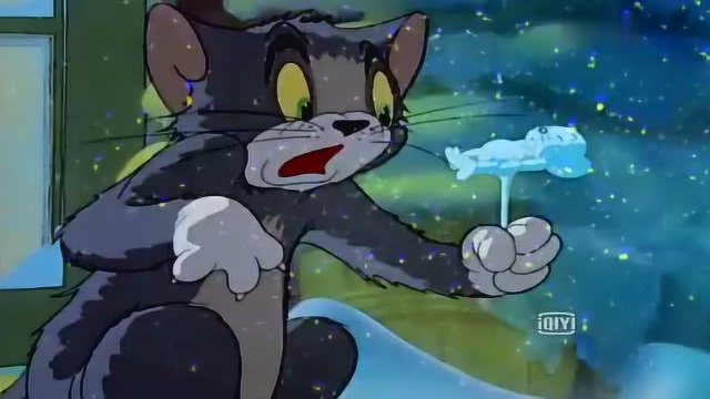猫和老鼠杰瑞被冻成冰块汤姆心疼了