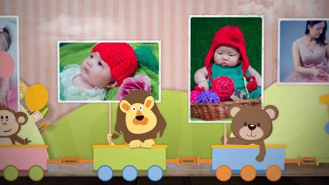 何子涵百天相册