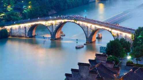 古建｜杭州千年大运河上迎客桥：拱宸桥