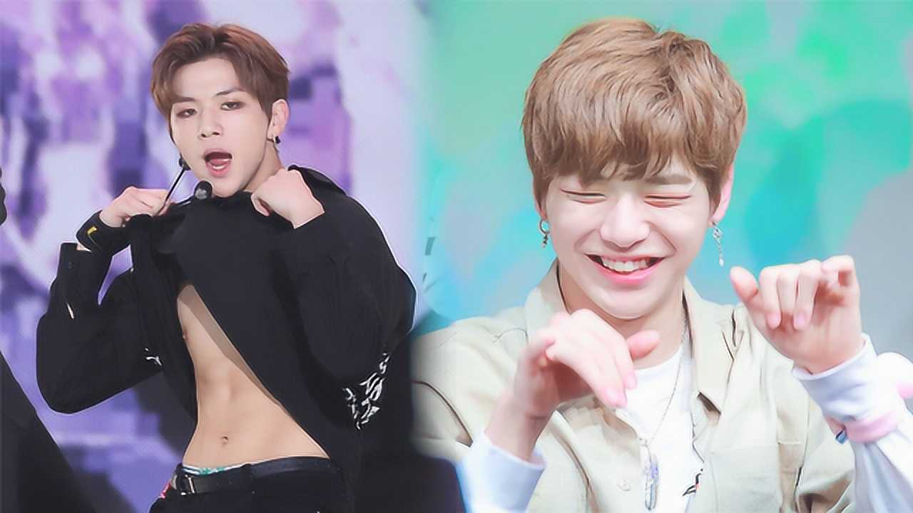 爱豆伴饭大势小鲜肉姜丹尼尔台上霸气露腹肌台下秒变小可爱