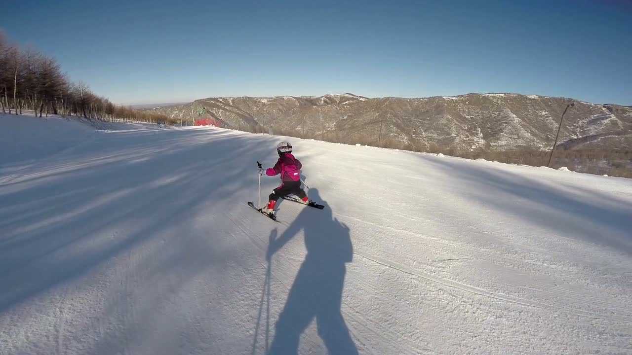 万龙滑雪场 长龙道 2018年1月25日
