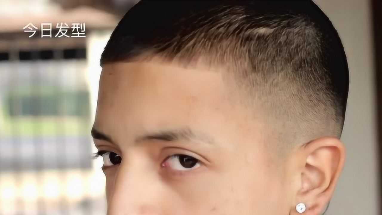 男士圆寸发型很有型