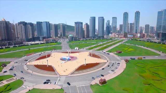 大连星海广场为何被拆因风水好看了这个航拍视频就知道了