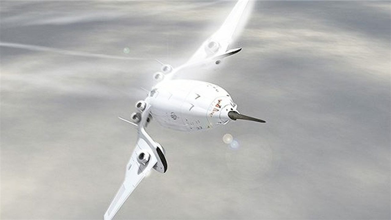 全球第一架核动力飞机时速3680公里加满燃料飞地球80圈