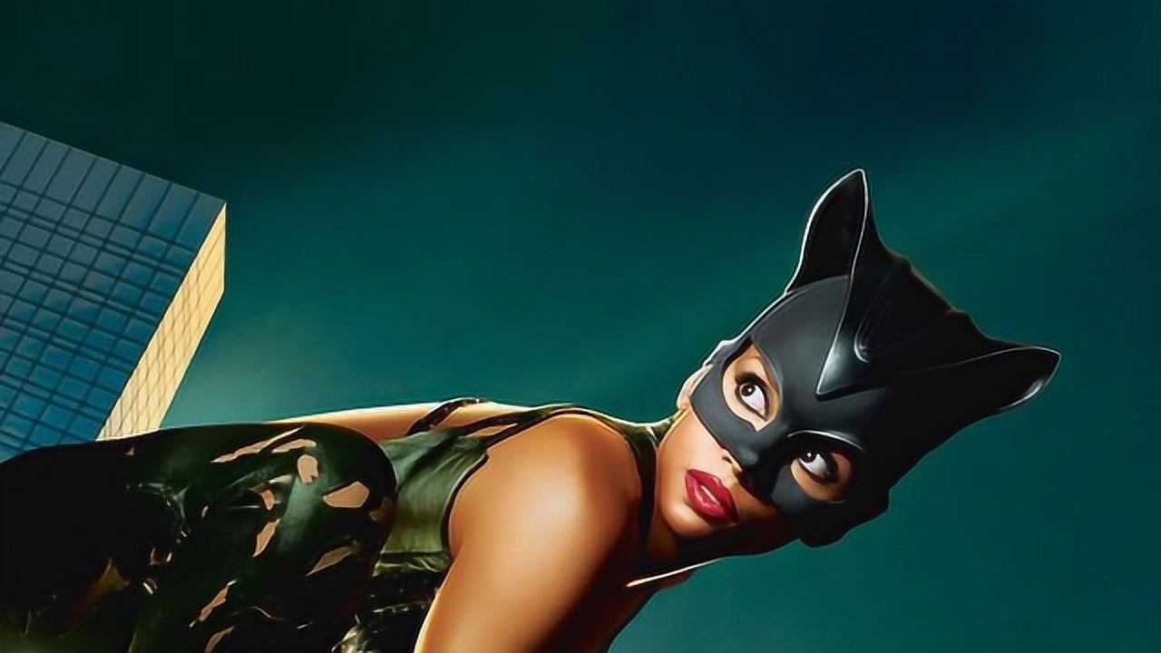 动作奇幻电影《猫女》,女主皮衣皮裤的美女形象,真的很养眼!