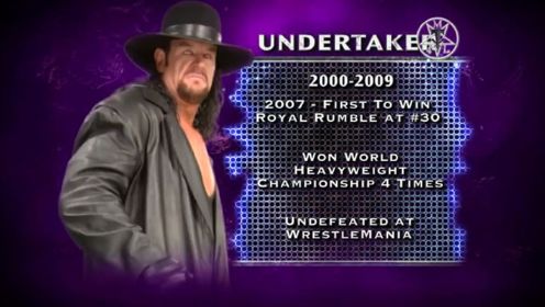 The Undertaker 21世纪最伟大摔角手 走进他的职业生涯