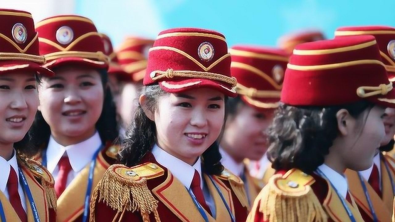 朝鲜最强美女啦啦队冬奥首秀!惊艳在场记者