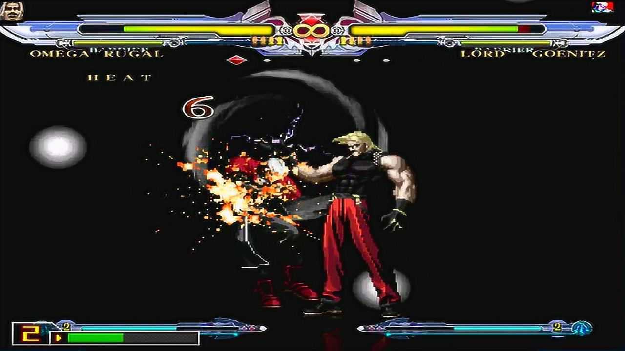 拳皇mugen卢卡尔vs高尼茨两大boss对决谁才是王者