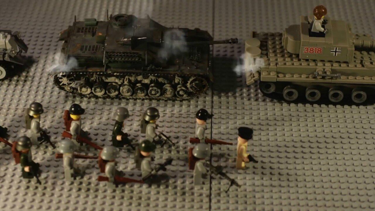 乐高积木二战战役情景短片,斯大林格勒保卫战_高清1080p在线观看平台