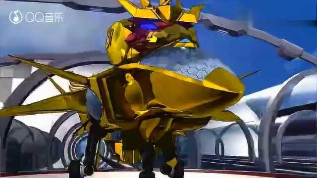 这是天神地兽冲冲冲动画神兽金刚2天神地兽主题曲霸气