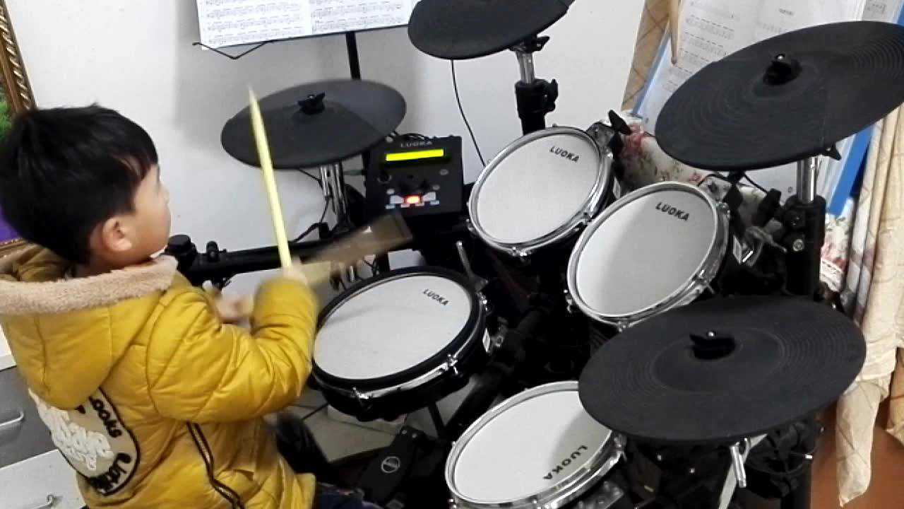 jingle bell架子鼓演奏