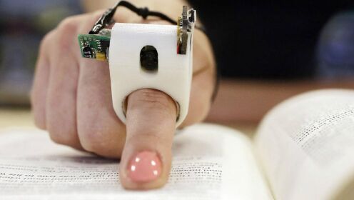 指哪读哪！科学家发明手指阅读器，能让所有文盲都识字