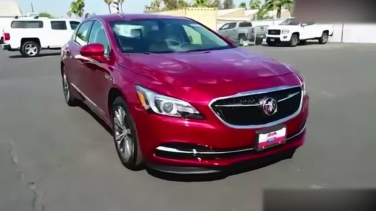 2018款别克君越,红色汽车外观,更加吸引人的目光