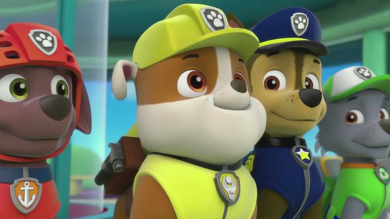 狗狗巡逻队 全体紧急集合完成救援任务 汪汪队立大功