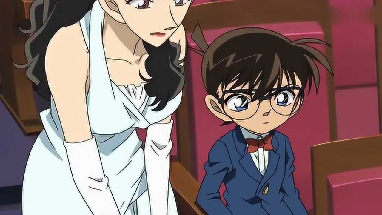 没想到柯南与秋庭怜子关系这么好了都是不是又要出柯怜党