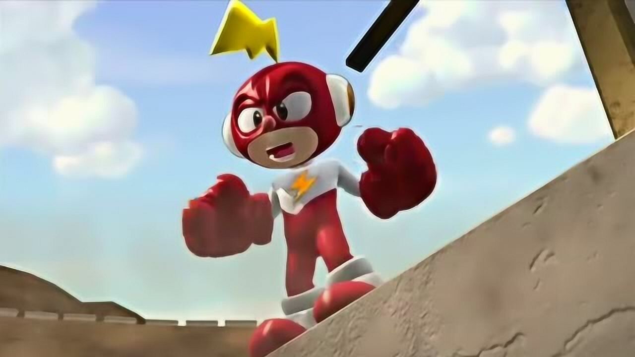 电击小子电击小子一招火星大力拳没打到蟑螂队