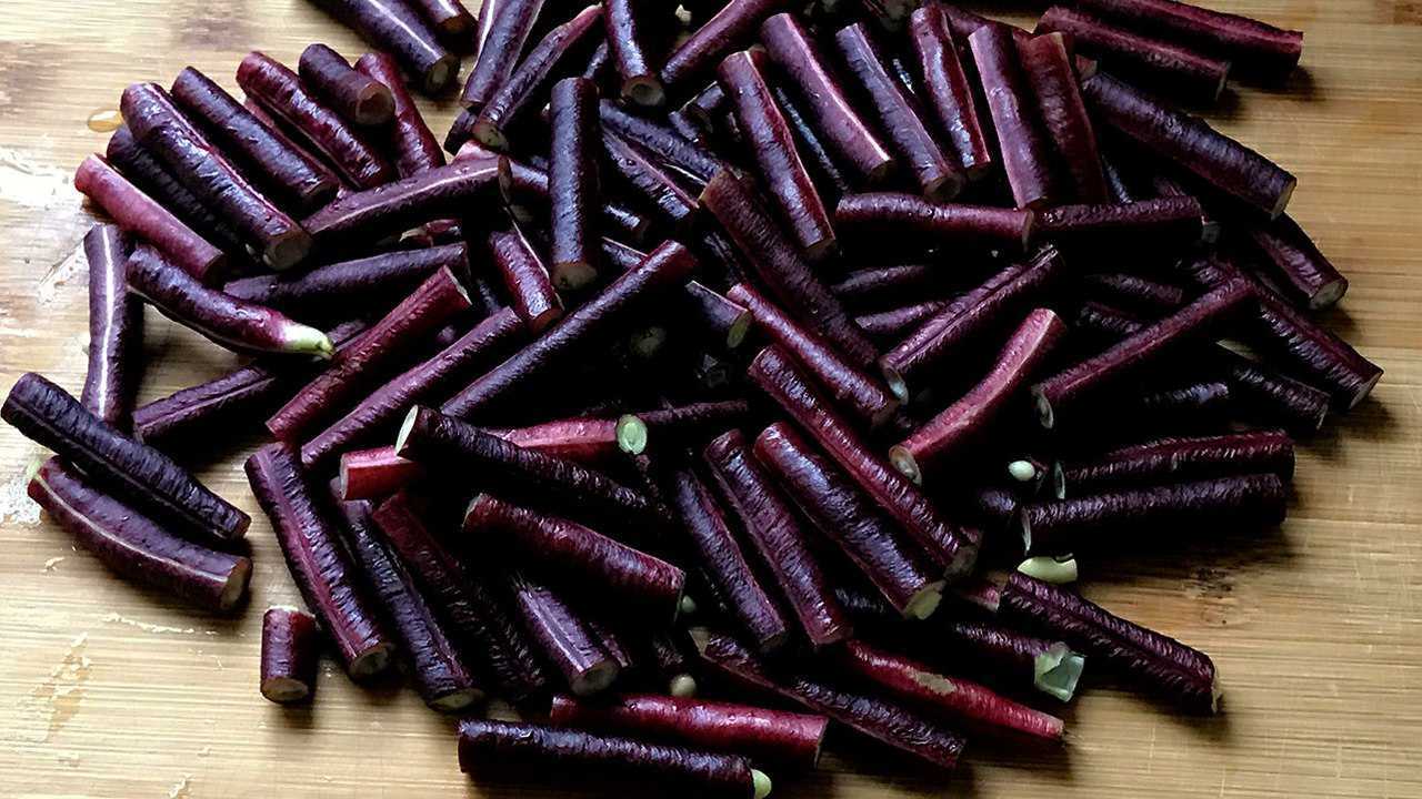 红豆角最好吃的家常做法,营养美味,做法简单,1分钟就能学会
