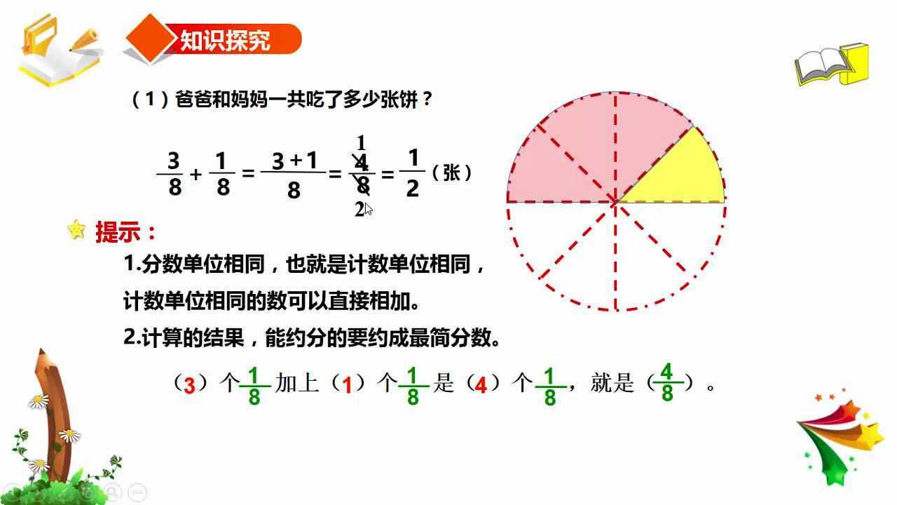 6.1同分母分数加减法_腾讯视频