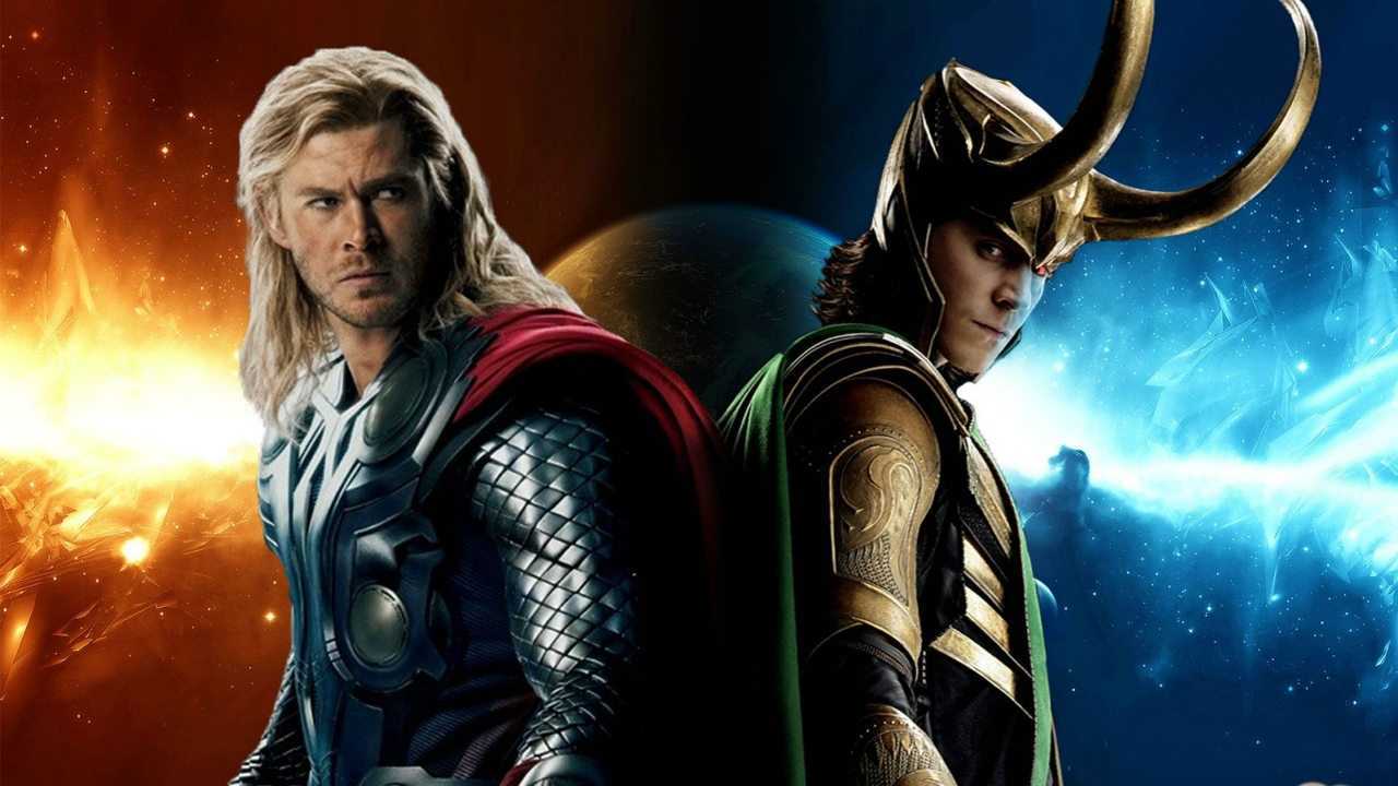 索尔和洛基漫威英雄里面的笑点担当喜剧效果十足