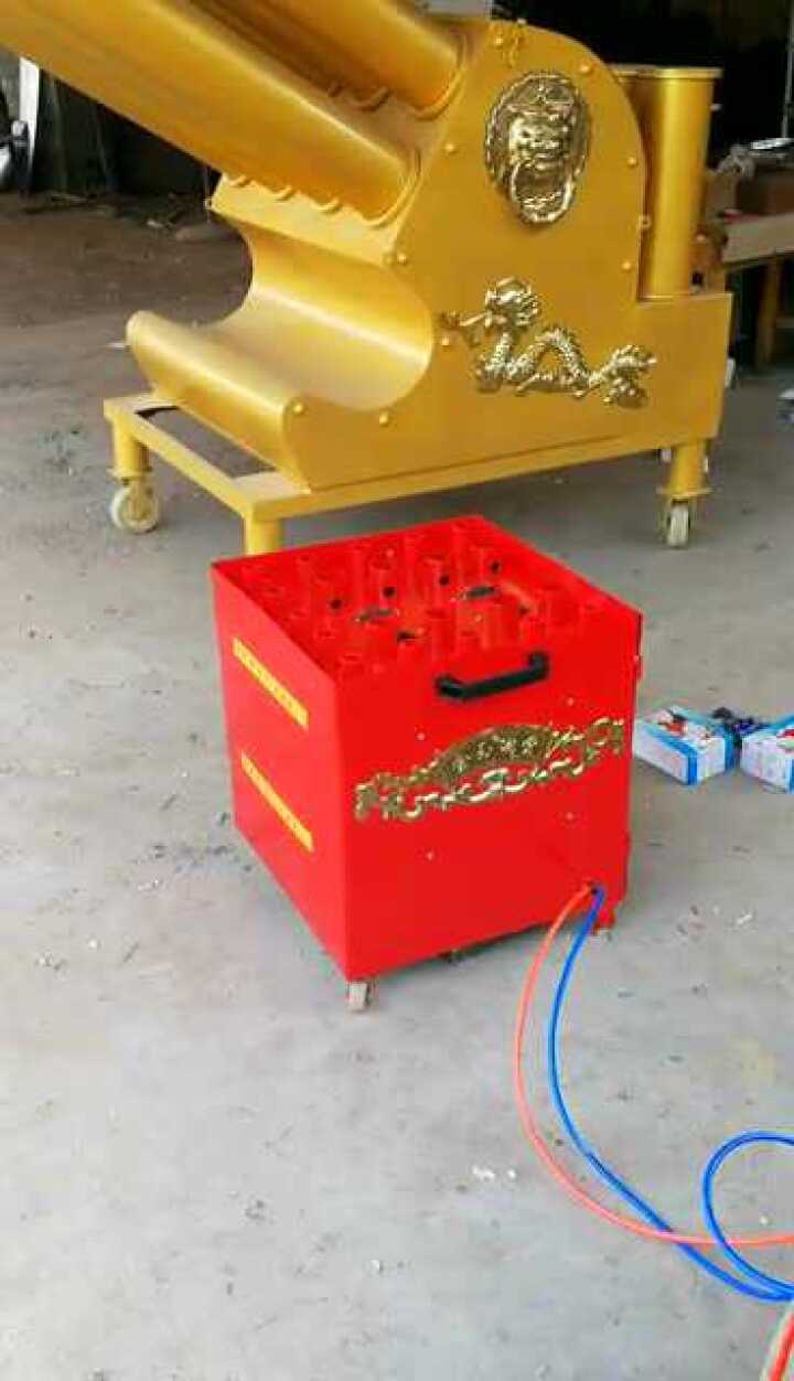 12管礼炮开天雷演示视频