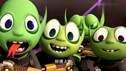 迷你特工队塞米打扮成了一个小女孩很可爱