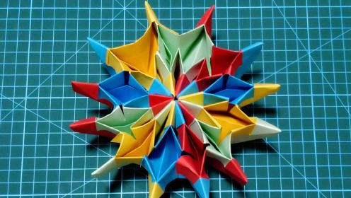 能“无限翻转”的折纸烟花，超有趣的抗无聊减压神器，来Pick一下！