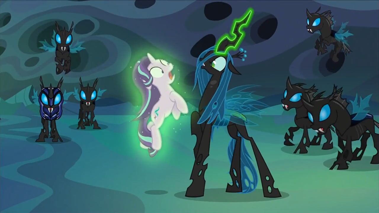 《小马宝莉》星光熠熠vs虫茧女王