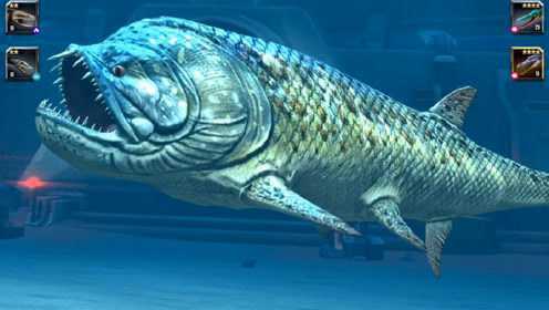 侏罗纪世界进化 10级古海龟vs20级蛇颈龙vs20级箭射鱼