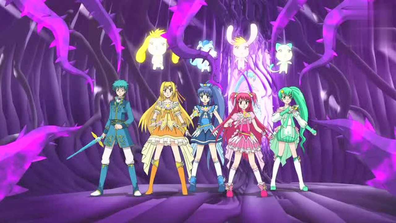 巴啦啦小魔仙可恶的哈莱王后掳走了雅雅要挟魔仙拿星钻交换