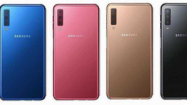 三星发布2018款Galaxy A7新机:2400万后置三摄