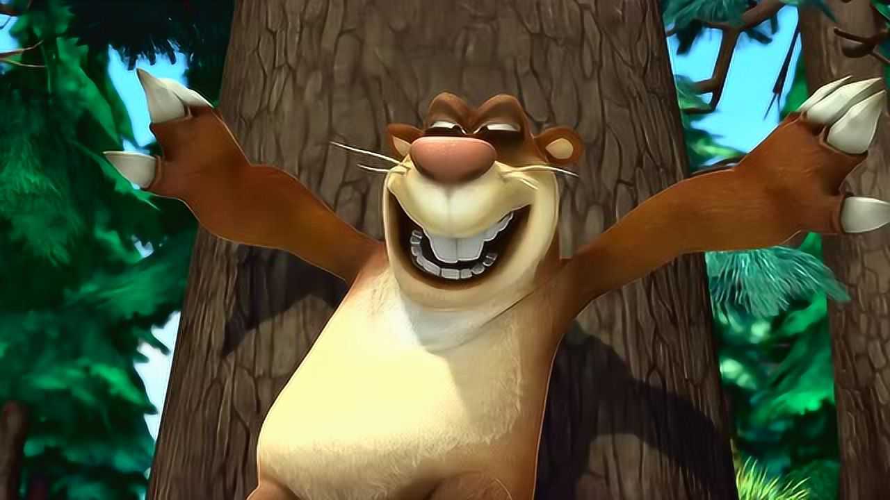 熊出没找到萝卜头一直挠他痒痒萝卜头说他没拿但他看到了