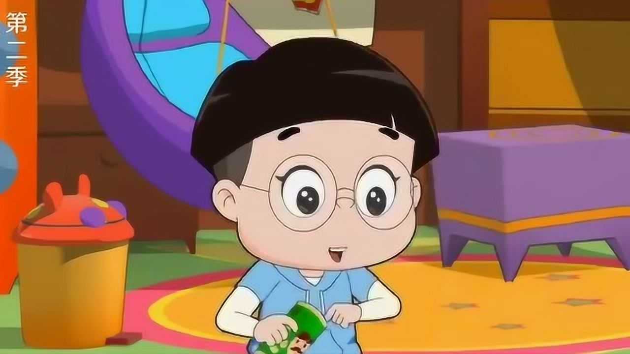 大头儿子小明摔大头儿子的玩具还把大头儿子的零食吃完了
