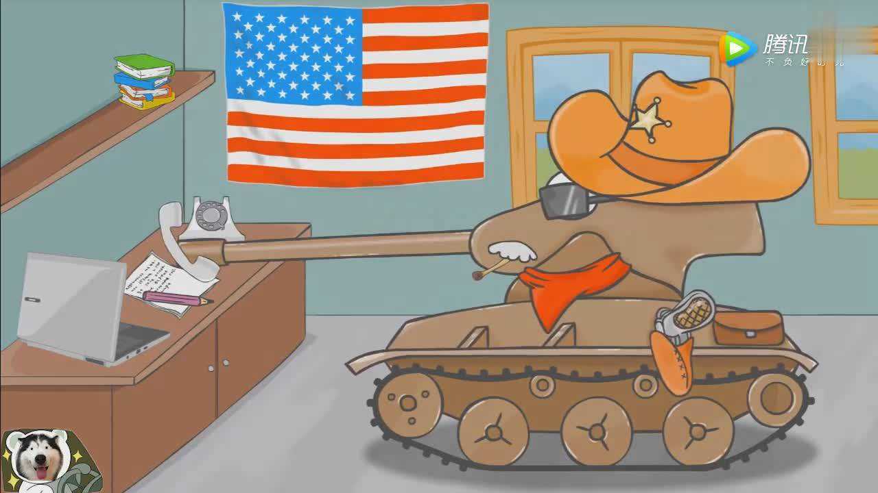 坦克世界搞笑动漫为什么会爆发二战美系小可爱t49要负全责