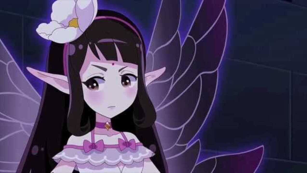 小花仙第4季:暗影花仙芙蓉精灵拒霜好可爱,千韩变身花仙使者!