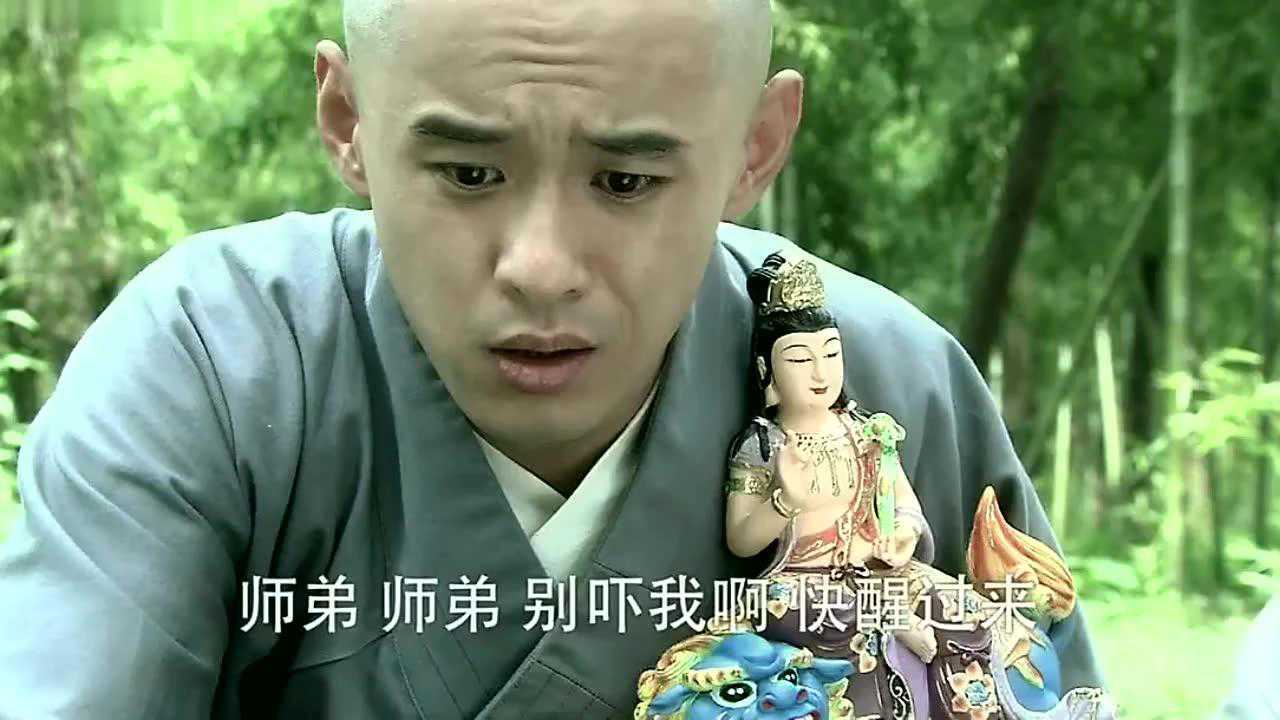 活佛济公没想到道济被圣德法师所伤致死